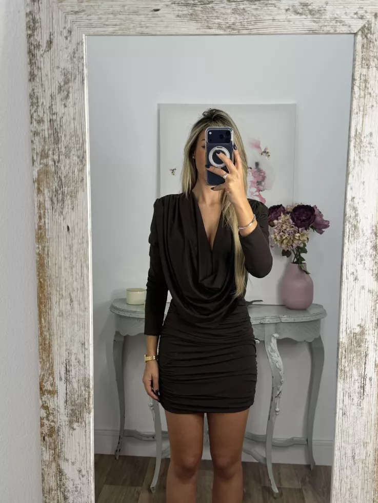 Vestido Renée chocolate