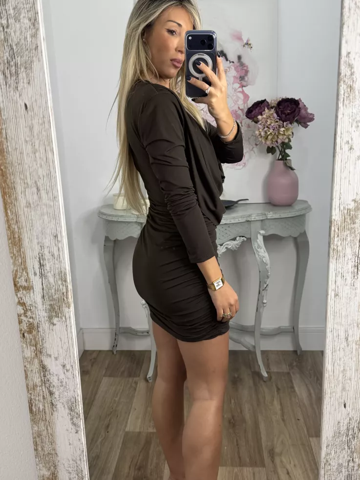Vestido Renée chocolate