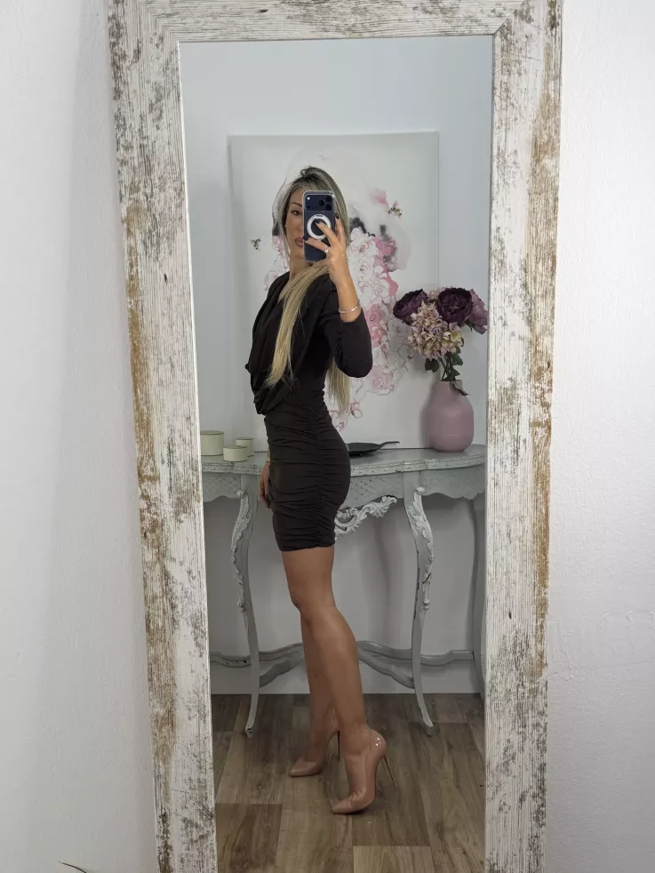 Vestido Renée chocolate