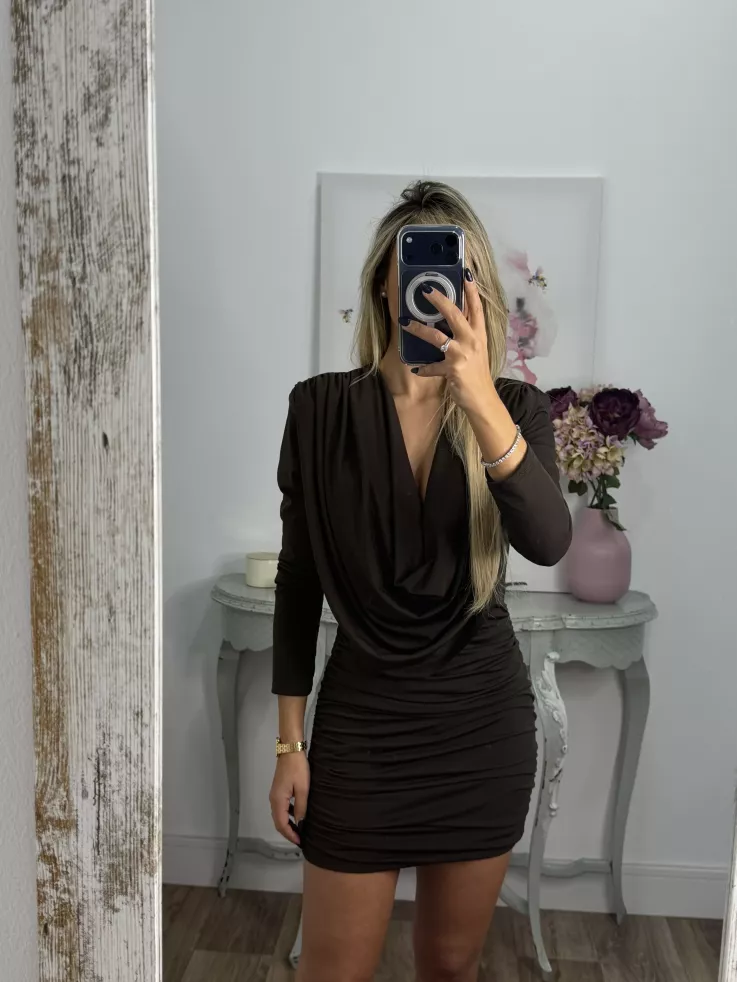 Vestido Renée chocolate