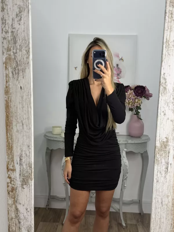 Vestido René negro
