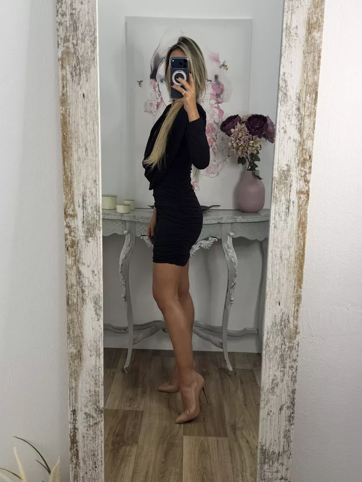 Vestido René negro