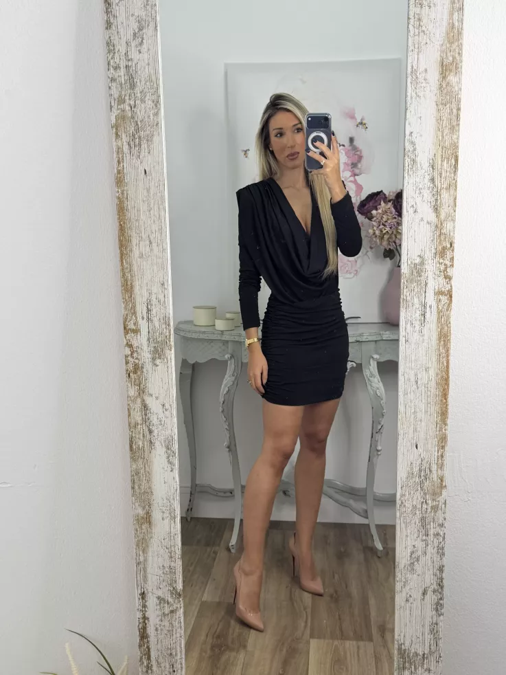 Vestido René negro