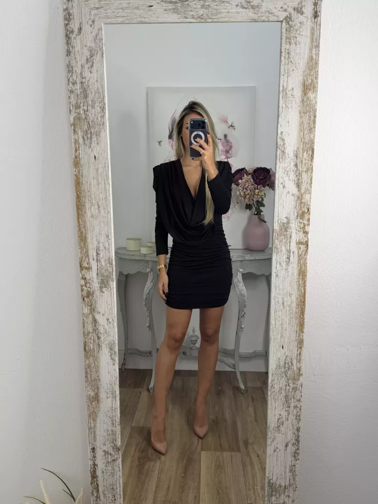 Vestido René negro