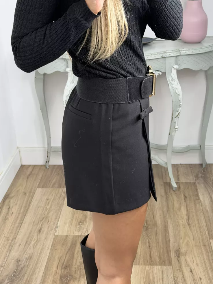 Cinturón Iconic negro