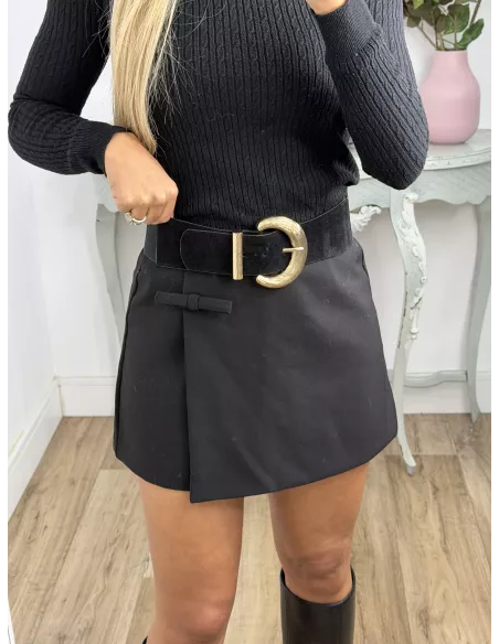 Cinturón Iconic negro