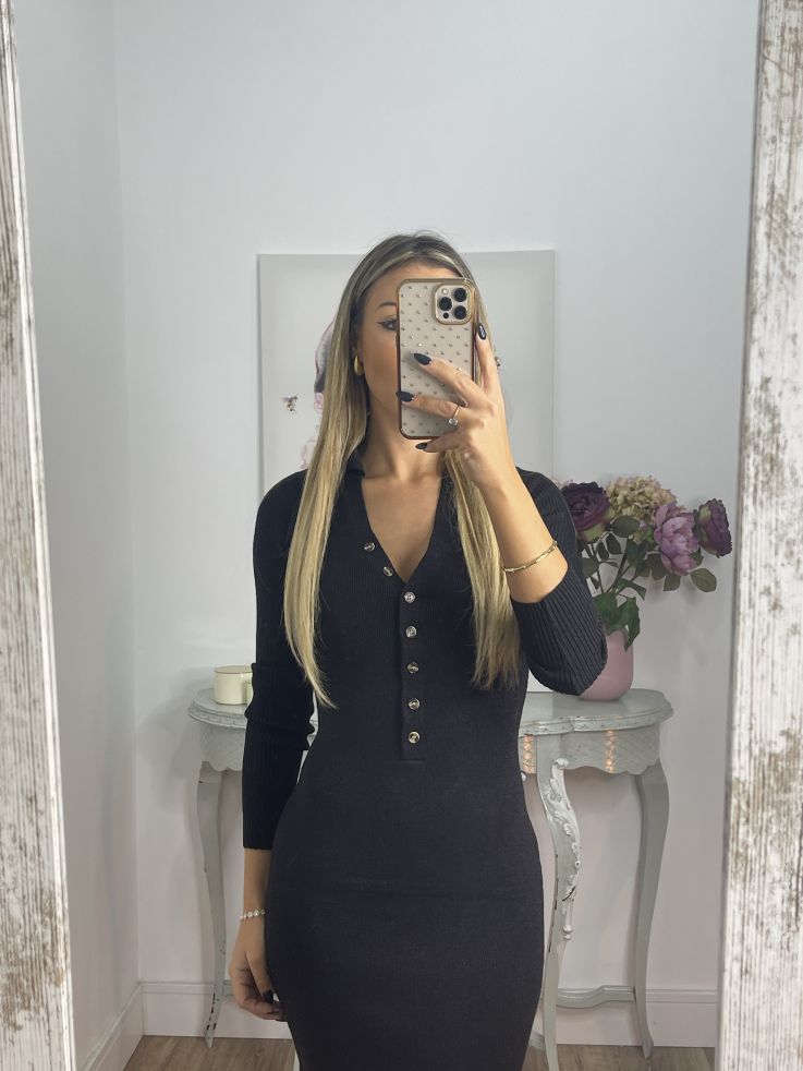 copia de Vestido Onela negro