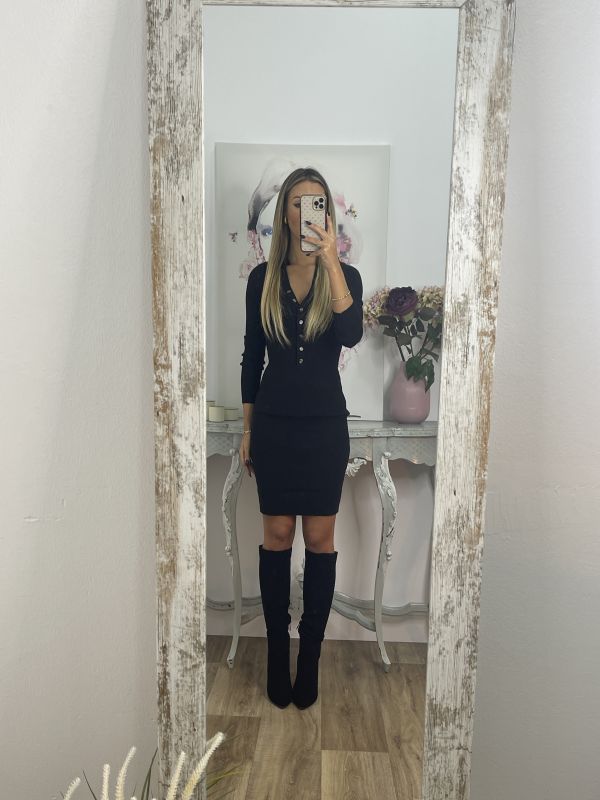 copia de Vestido Onela negro