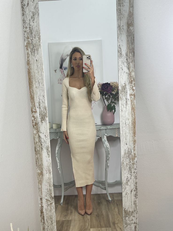 Vestido crudo Eloísa