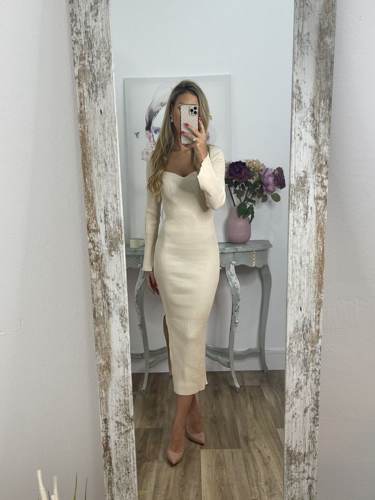 Vestido crudo Eloísa