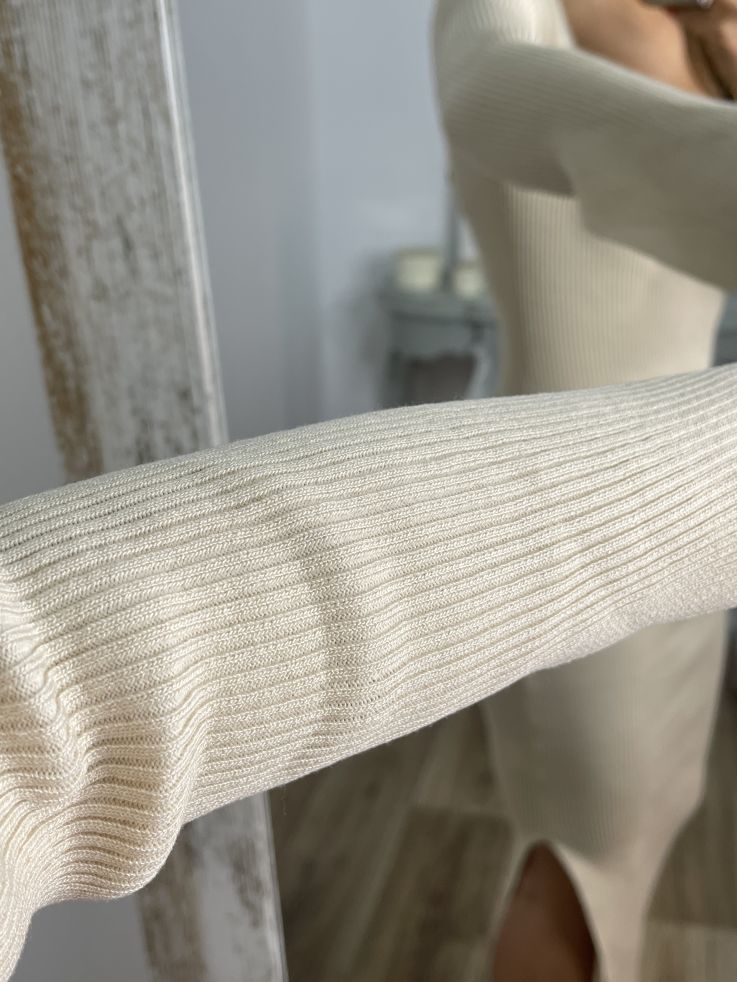 Vestido crudo Eloísa