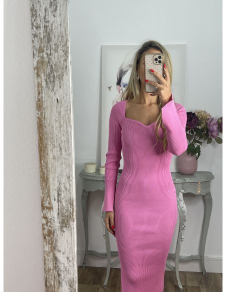 copia de Vestido rosa Eloísa