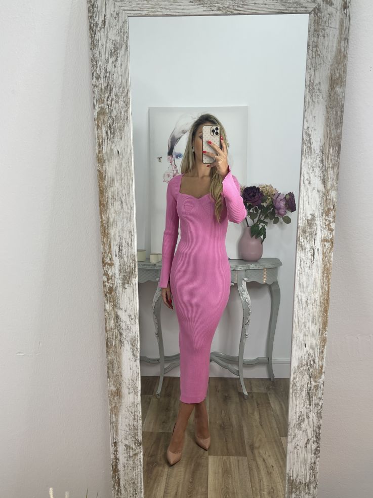 copia de Vestido rosa Eloísa