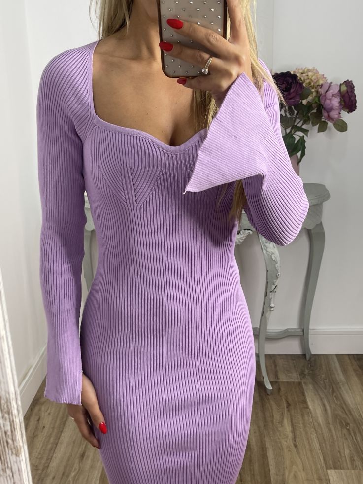 Vestido Malva Eloísa