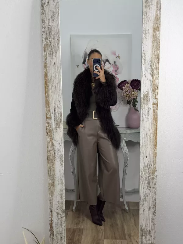 Abrigo Verona chocolate