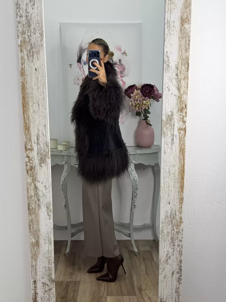 Abrigo Verona chocolate