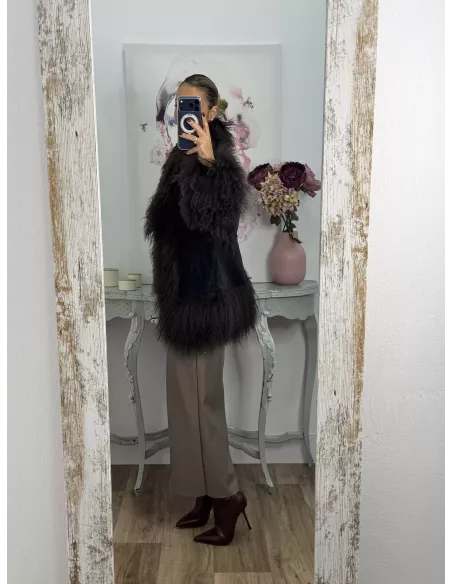 Abrigo Verona chocolate