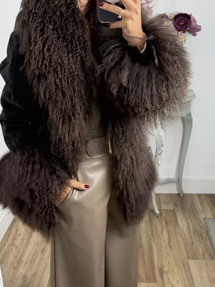 Abrigo Verona chocolate