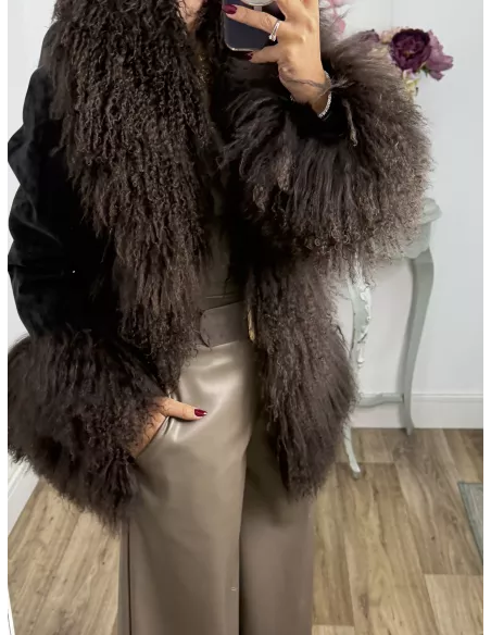 Abrigo Verona chocolate