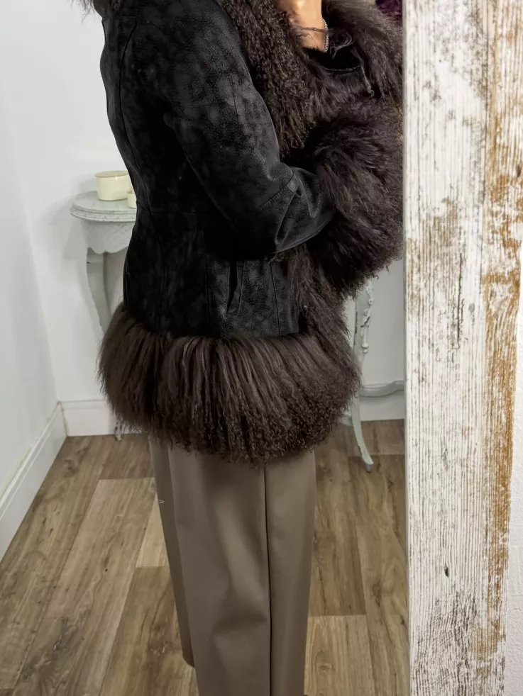 Abrigo Verona chocolate