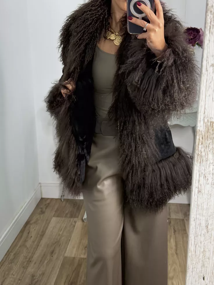 Abrigo Verona chocolate