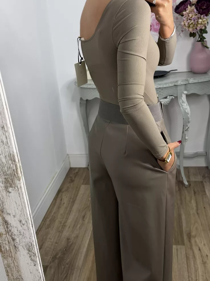 Cinturón Icónico gris