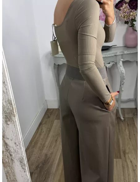 Cinturón Icónico gris