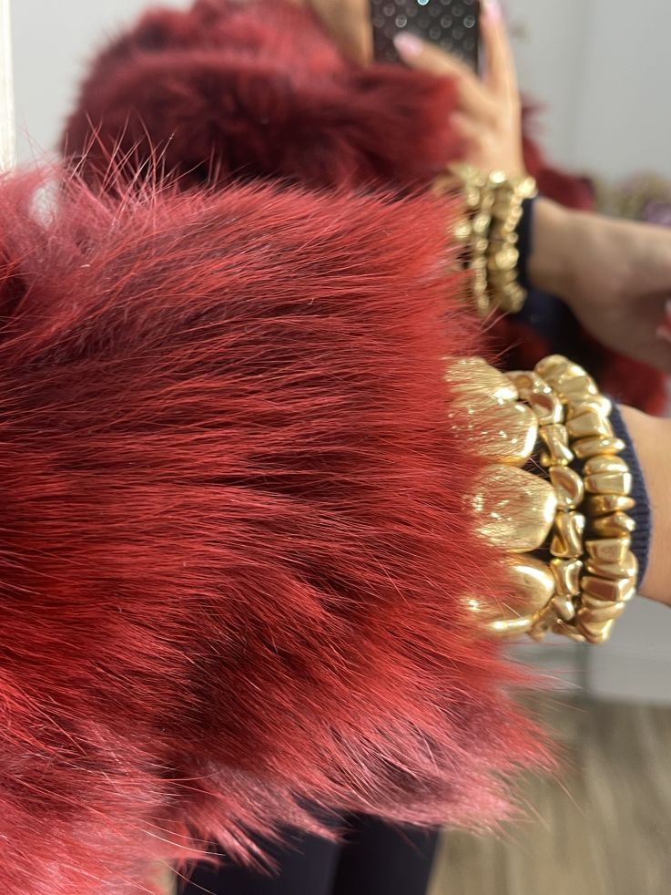 Abrigo Alemania burdeos