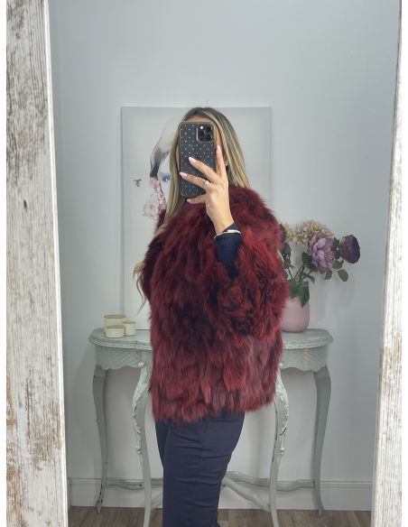 Abrigo Alemania burdeos