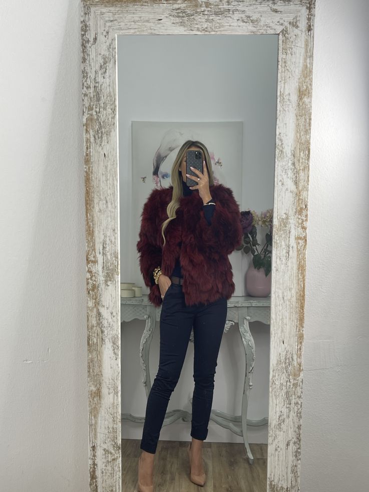 Abrigo Alemania burdeos