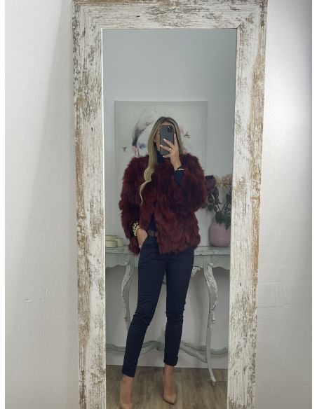 Abrigo Alemania burdeos