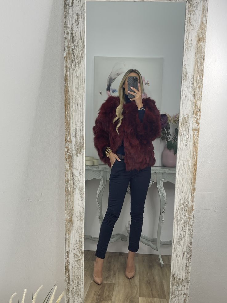 Abrigo Alemania burdeos