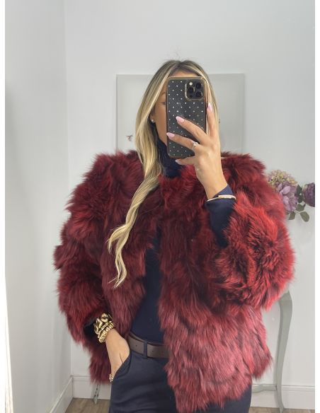 Abrigo Alemania burdeos