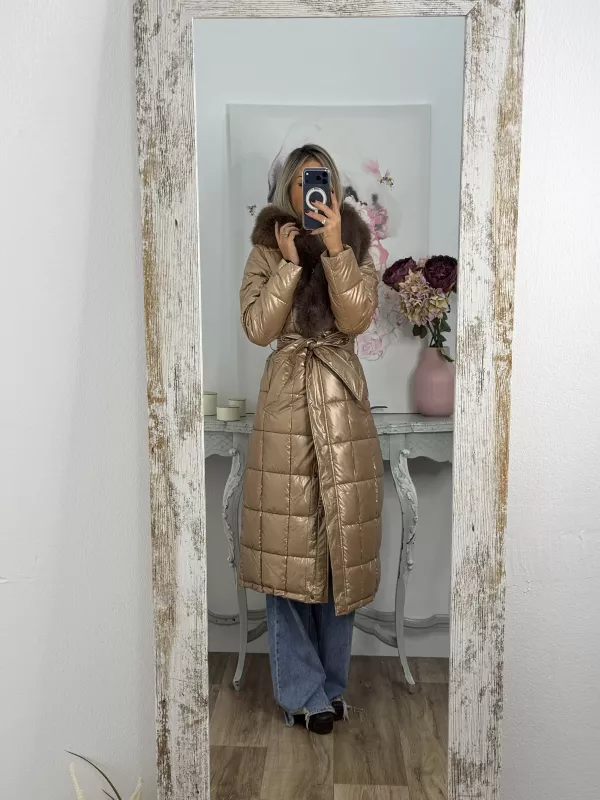 Abrigo PL N067marrón