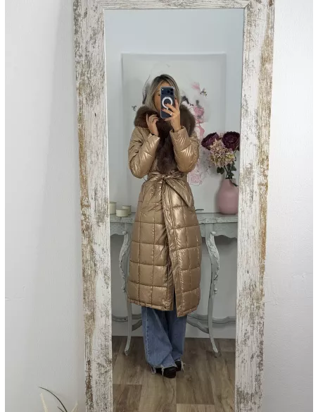 Abrigo PL N067marrón