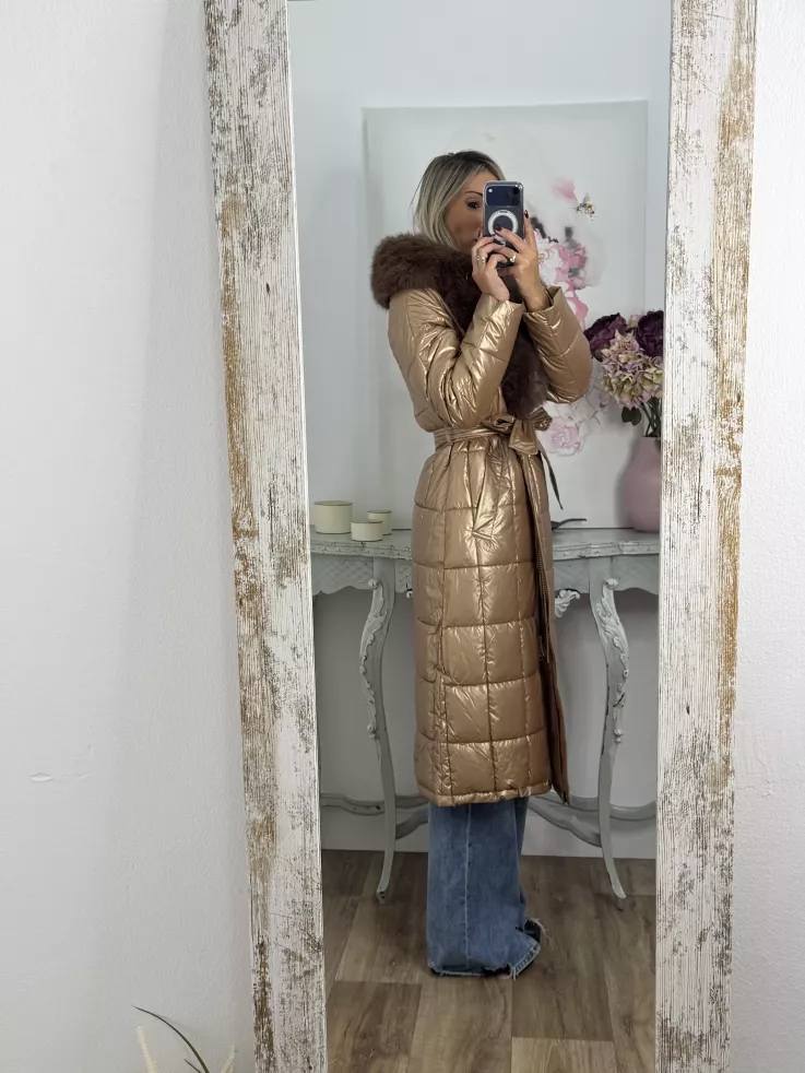 Abrigo PL N067marrón