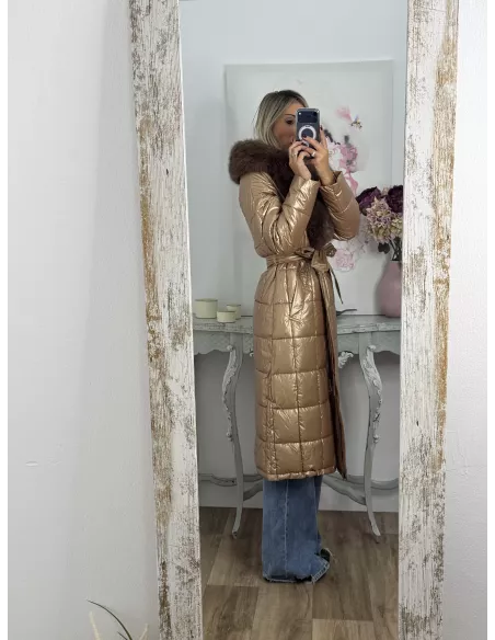 Abrigo PL N067marrón