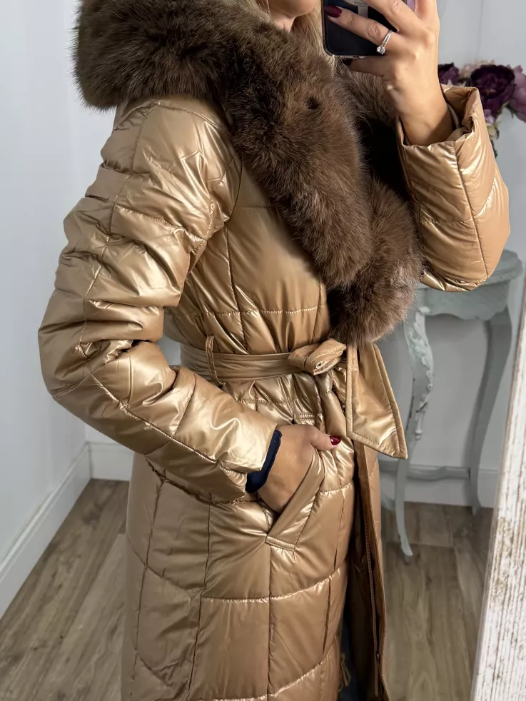 Abrigo PL N067marrón