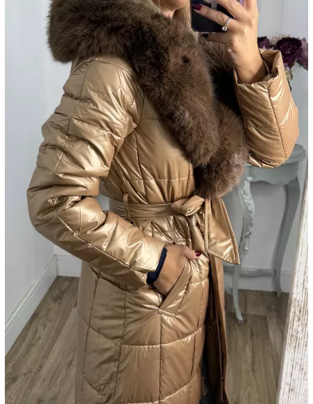 Abrigo PL N067marrón