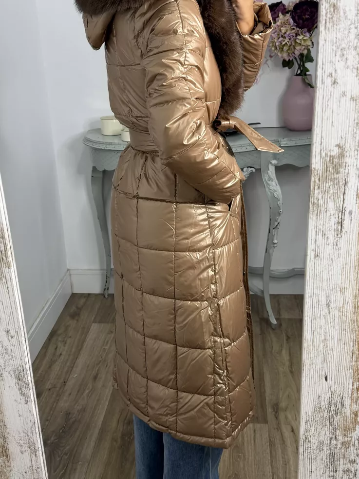 Abrigo PL N067marrón