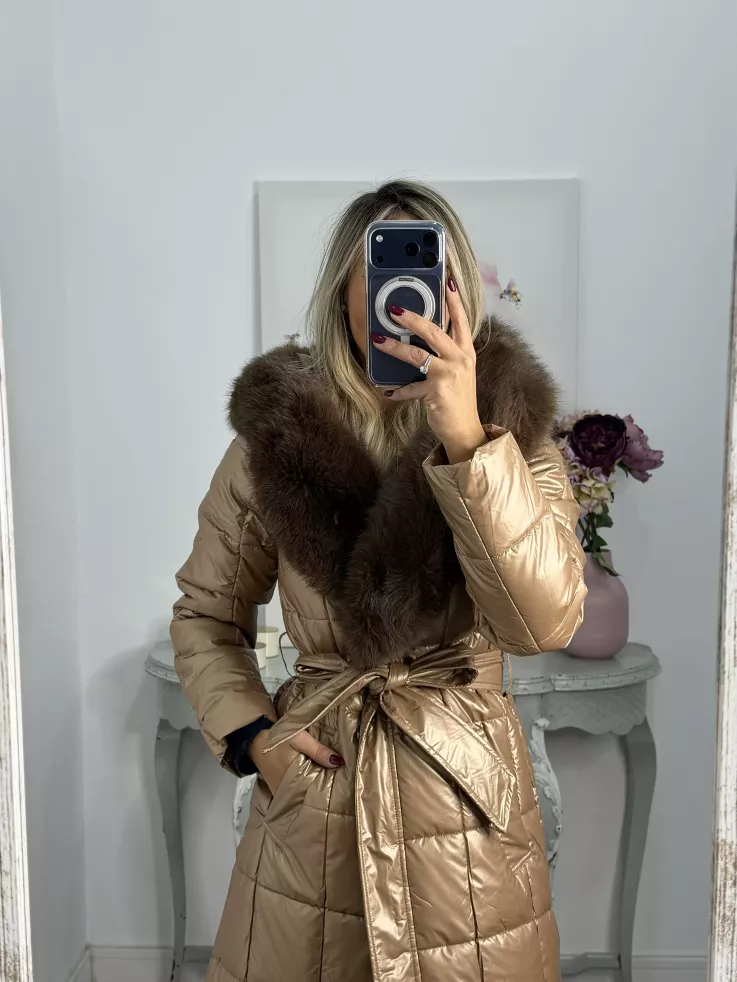 Abrigo PL N067marrón