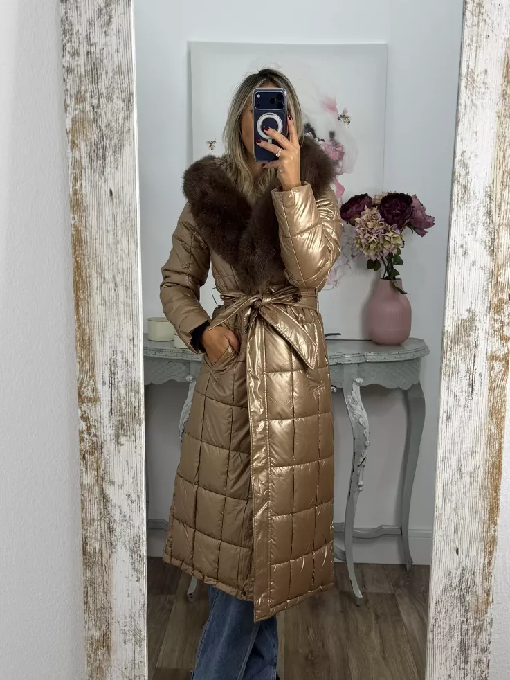 Abrigo PL N067marrón