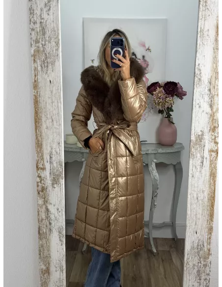 Abrigo PL N067marrón