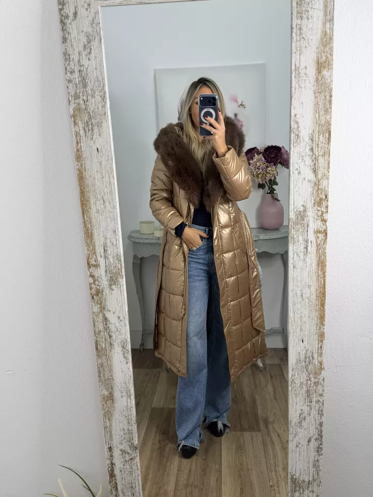 Abrigo PL N067marrón