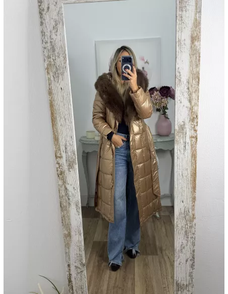 Abrigo PL N067marrón