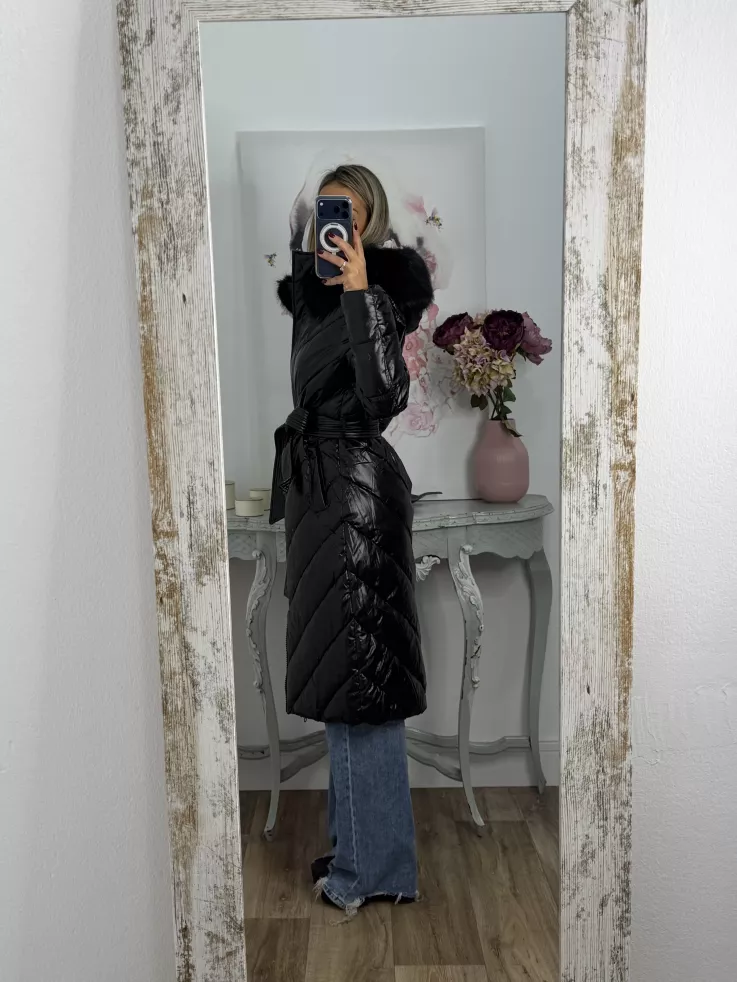 Abrigo PL N057 negro