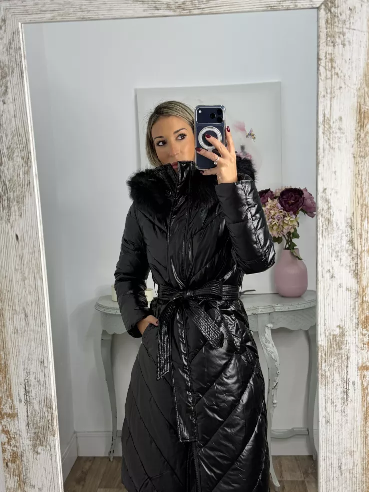 Abrigo PL N057 negro