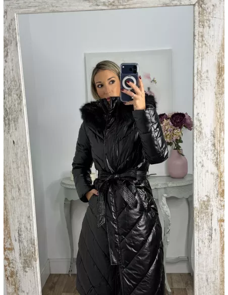 Abrigo PL N057 negro