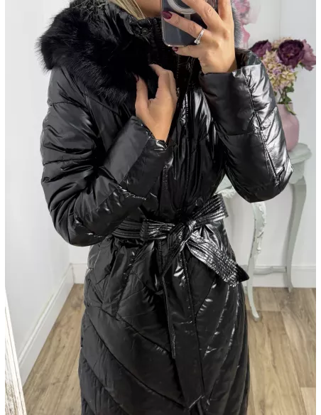 Abrigo PL N057 negro