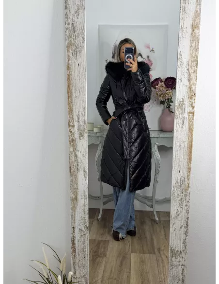 Abrigo PL N057 negro